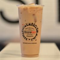 Classic Milk Tea · Your choice of tea, shaken with a 95% non-dairy creamer. Does not come with any toppings and...