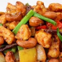 Cashew Chicken Rice · Served with Jasmine rice
Sub  Fried Rice Or Noodles  Extra $2.50
SUB BEEF OR PRAWNS EXTRA $2...