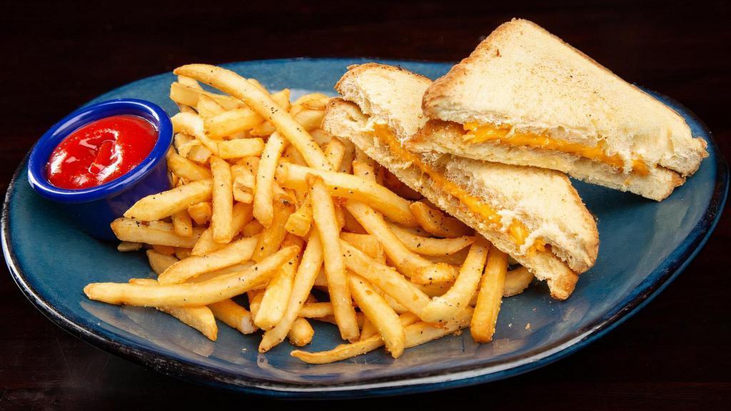 Kid'S Grilled Cheese · Buttered Texas Toast, Melted Cheese