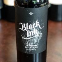 Black Ink · (Full bodied, cherry, spicy)