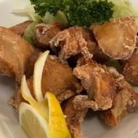 Chicken Karaage · Tang fried Japanese style chicken bites. Lightly salted