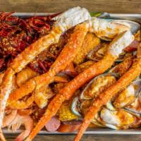 Combo Deal 4 · Pick 1 from below (king crab legs, lobster tail, dungeness crab, snow crab legs); Pick 3 fro...