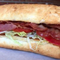 Large Blt Sub Sandwich · Smoked bacon, lettuce and tomato.