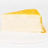 Slice Signature Mille Crepes (1 Slice) · Our signature cake and famous worldwide, the Lady M Mille Crêpes features no less than twent...