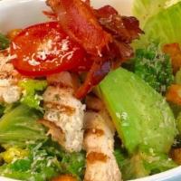 Bta Grilled Chicken Caesar Salad · bacon, tomato, avocado, grilled chicken breast