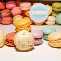 Mini Macarons - Large Box · Approximately 60 mini macarons in our large gift box. Pick up to 12 flavors. *The size of ea...
