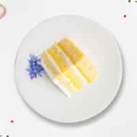 Triple Tres Leches · Sponge cake soaked in three kinds of milk.