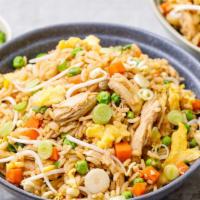 House Chicken Fried Rice · Fried rice with chicken.