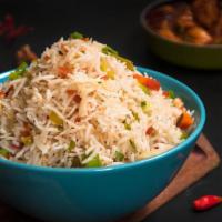 House Veggie Fried Rice · Fried rice with mixed vegetables.