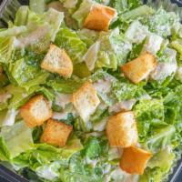 Caesar Salad · Traditional Caesar, croutons, Parmesan cheese.