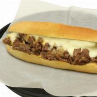 Triple Cheesesteak · Onions, Cheddar, provolone, and white American cheese.