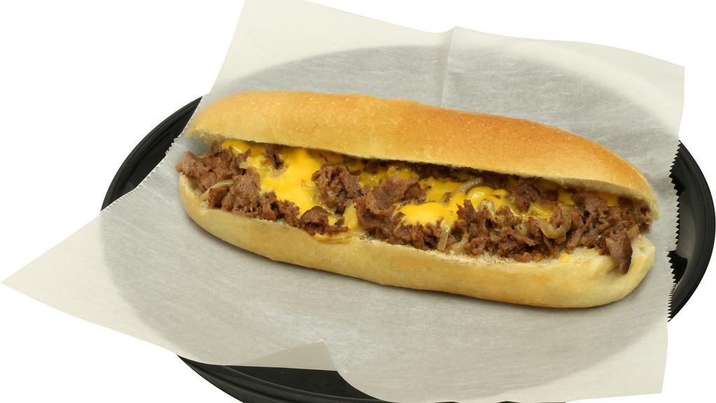 Original Philly · Onions and cheese whiz.