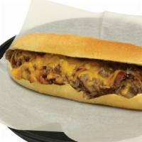Smokin Bbq · Onions, Cheddar, and our own tangy bbq sauce. Made with USDA sirloin.