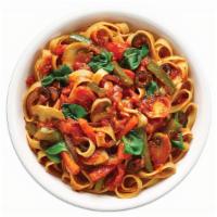 Crazy Veggie (Regular) · Neapolitan Sauce, Red Onions, Mushrooms, Red and Green Peppers, Spinach, Cherry Tomatoes, an...