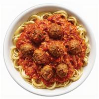 Meatballs (Moderate) · Bolognese Sauce and 5 Meatballs.