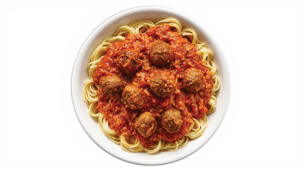 Meatballs (Moderate) · Bolognese Sauce and 5 Meatballs.