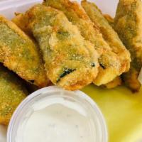 Zucchini · It comes with 2 sides of ranch.