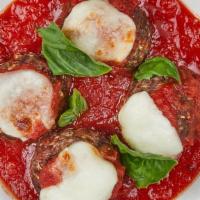 100% Grass-Fed Meatballs, Gf · Organic DiNapoli tomato, fresh mozzarella, basil GF