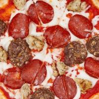 Build Your Own Pizza · Please note: our restaurants use gluten and other ingredients that contain all major FDA all...