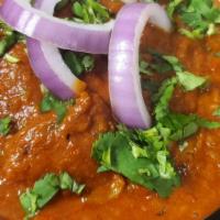 Vindaloo · Gluten-free. Spicy. South Indian favorite hot and spicy sauce made with potatoes red chilies...