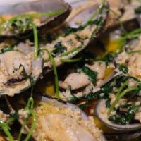 Green Mussels · per lb