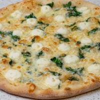 White Spinach Pizza (12