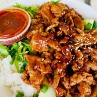 Spicy Pork · Chef's favorite and most proud of, spicy, tender BBQ pork