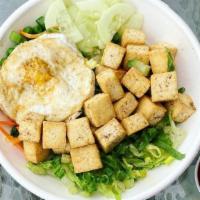 Pan Fried Tofu · Seasoned tofu, pan-seared to your order. Vegan, Gluten-Free
