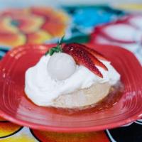 Flan · A traditional Mexican custard usually served with a special whipped cream. June special- STR...