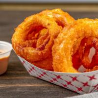 Onion Rings · perfectly battered | signature house-made Cali sauce