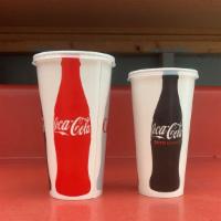 Fountain Drink · Pick your favorite fountain drink served in a 32 oz cup.