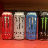 Energy Drink · Selected from Monster and Rock Star most popular flavors.