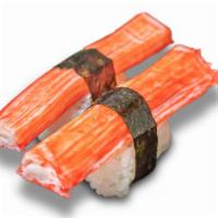 Crab Stick · Deep fried crab stick with sauce.