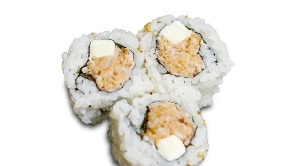 Philly Roll · Cooked salmon and cream cheese.