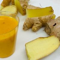 Ginger Shot W/Lemon - 2Oz · Ginger, lemon, cayenne pepper.