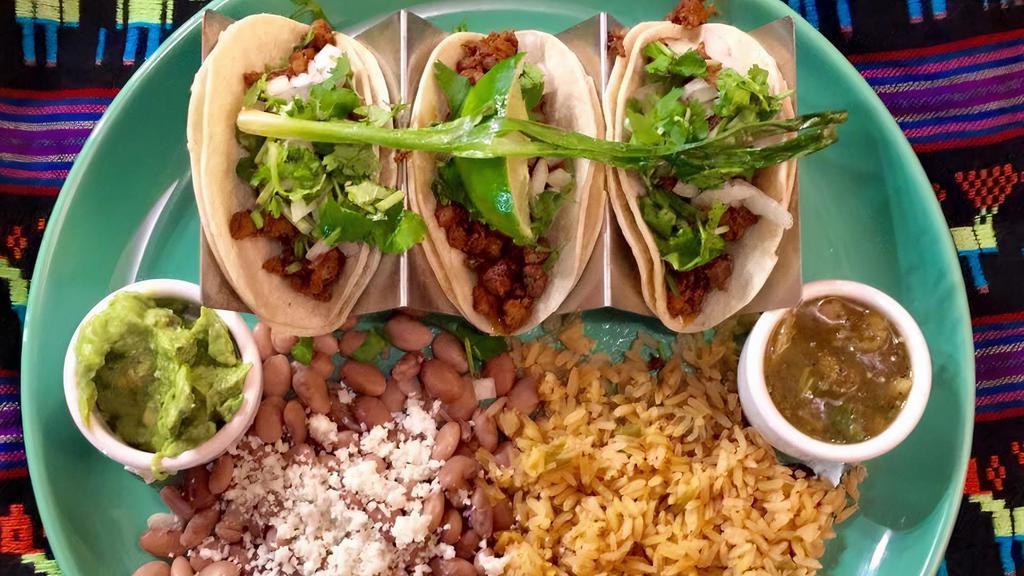 Mexican Street Tacos · Three 