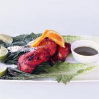 Achari Chicken Tikka · Achari chicken tikka is a lip smacking chicken preparation, marinated & traditionally cooked...