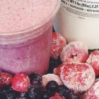 Antioxidant Blend · Blueberry, Strawberry, Raspberry, Cherry ( Yogurt Base)
