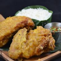 1/2 Fried Chicken · Kai Todd: (Fried Chicken)
Our signature northern style marinated chicken, sticky rice & curr...