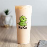 Jasmine Green Milk Tea · Add Topping for an additional charge.