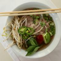 Eye Round Steak & Flank · Northern vietnamese beef noodle soup.