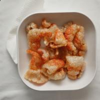 Cracklins* · Fresh pork rinds, house seasoned, served with a side of BBQ sauce