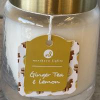 Ginger Tea & Lemon Candle · Soothing ginger tea & chamomile paired with a freshly squeezed lemon & wildflower honey.