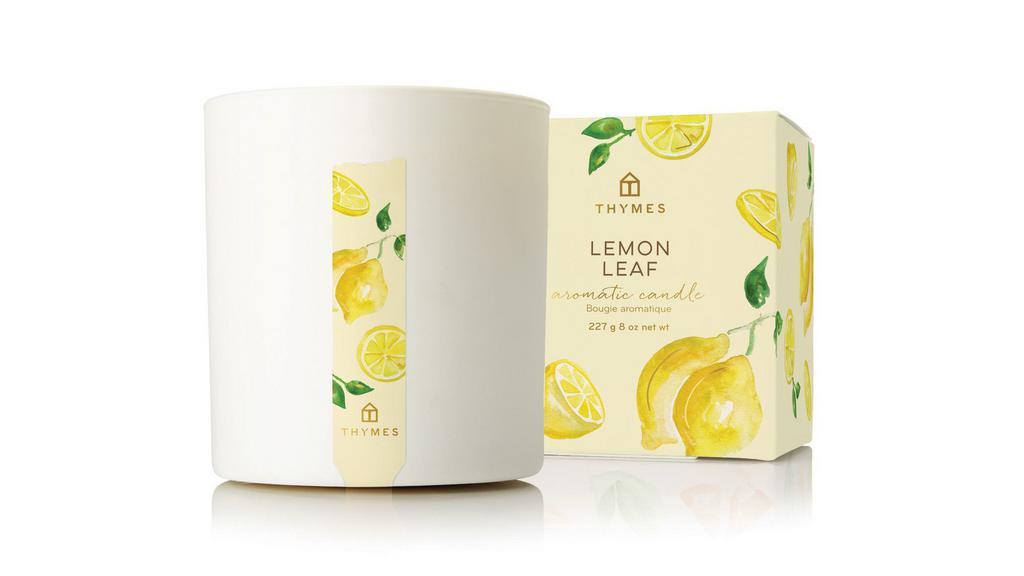 Thymes Lemon Leaf Candle · Artisan Crafted Fragrances For Home & Body. Shop Candles, Lotions, Soaps & More. Explore Our Fragrances - Fresh, Fruity, Floral, Citrus, Woody & More
Thymes Candles are in a beautiful box, within the box is a stylish white jar with simple removable sticker. Elegant and timeless fragrance in long burning and clean soy wax.