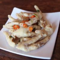 Chicken Feet With Pickled Peppers · Mild.