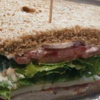 The Light Rail Sandwich · Ham, provolone, salami, mayo, yellow mustard, lettuce, tomato, oil and vinegar.