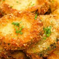 Fried Zucchini · Served with ranch.
