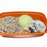 Ground Turkey Meal / Double Carbs · Pick Ground Turkey Flavor, Protein Amount, & 2 Carb Options. Add Extras or Sides Sauces.