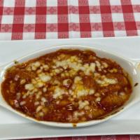 Gnocchi Sorrentina · Baked Gnocchi with Mozzarella and Tomato Sauce