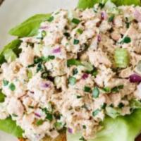 Tuna Salad · Lettuce, Italian Tuna, Artichokes, Olives, Tomatoes